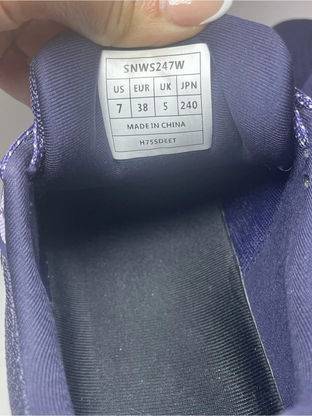 NORTIV 8 MovePropel Women’s Walking Running Shoes Purple US 7 EU 38 Like New